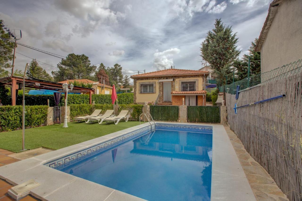 Casa Rural Higueras Santa María de la Alameda Exteriör bild