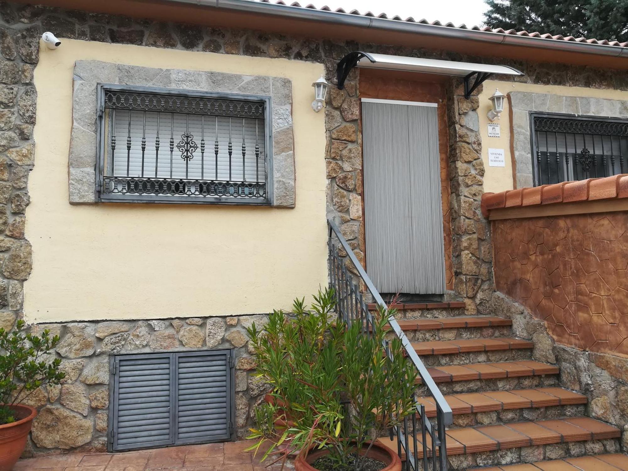 Casa Rural Higueras Santa María de la Alameda Exteriör bild